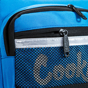 Cookies Vertex Ripstop Crossbody Shoulder Bag Blue Zipper