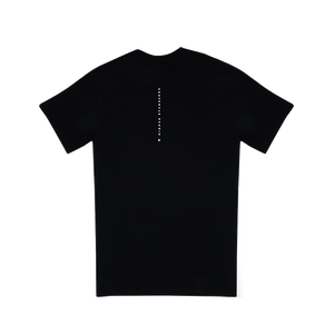 Higher Standards T-Shirt - Circle Logo Black Back