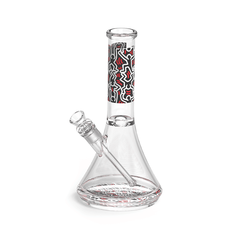 K.Haring Water Pipe Black Red and White