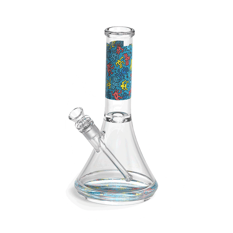 K.Haring Water Pipe Blue Multi Colored