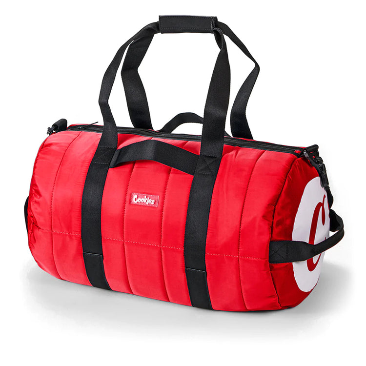 Cookies Apex Sofy Smell Proof Duffle Bag Red