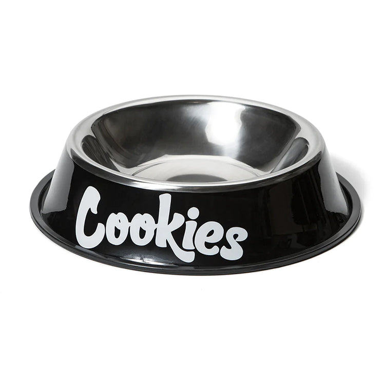 Cookies Dog Bowl Black