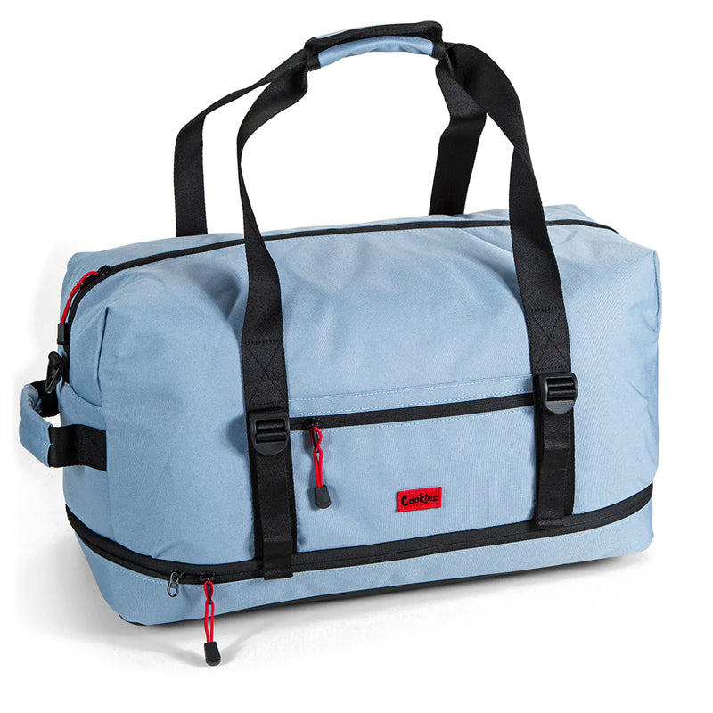 Cookies Explorer Duffle Bag Blue Back with Zipper