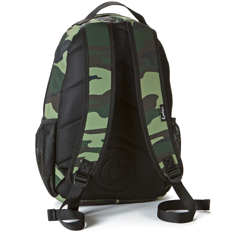 Cookies Non-Standard Ripstop Backpack Camo Back