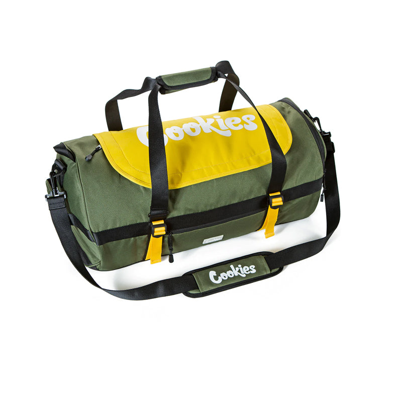 Cookies Parks Utility Duffle Bag Olive