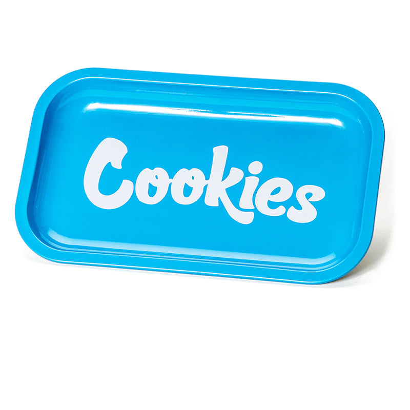 Cookies Rolling Tray Metal Medium Blue