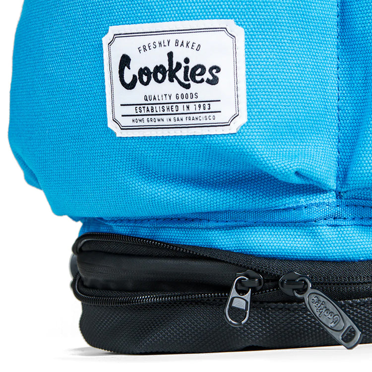 Cookies Rucksack Smell Proof Utility Backpack Blue Cookies Logo Patch