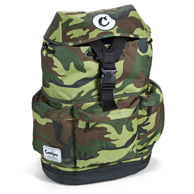 Cookies Rucksack Smell Proof Utility Backpack Camo