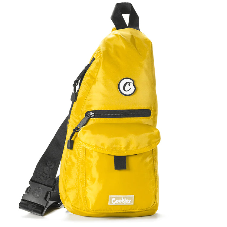 Cookies Traveler Sling Bag Nylon Yellow