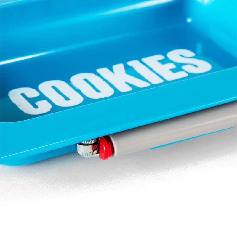 Cookies V3 Rolling Tray 3.0 Blue Lighter Holder