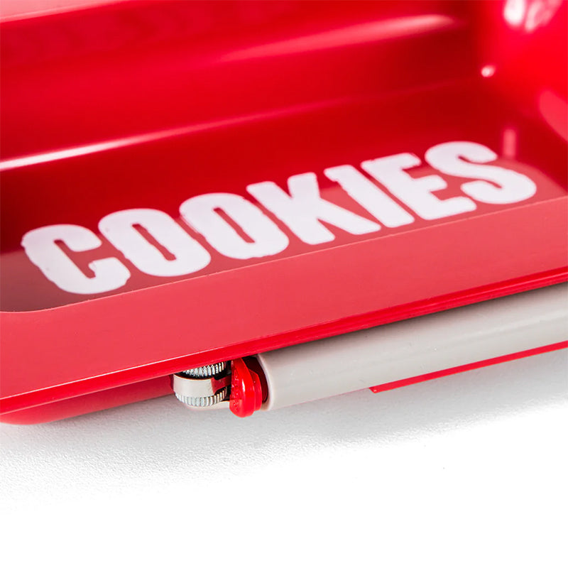 Cookies V3 Rolling Tray 3.0 Red Lighter Holder