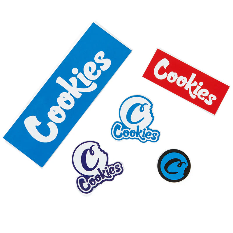 Cookies Sticker Pack 5 Piece Assortment