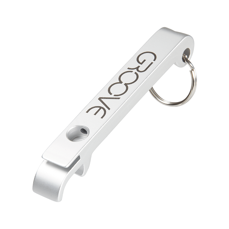 Groove HiPop Keychain Pipe Silver