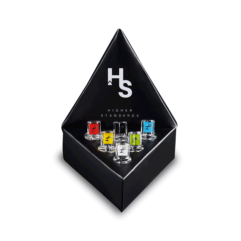 Higher Standards Glass Tips Pack of 6 In Box