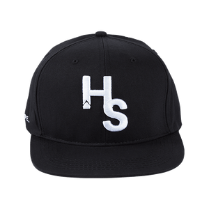 Higher Standards Snapback Hat Black