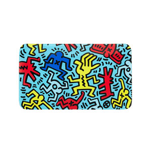 K.Haring Tray Blue Multi Colored