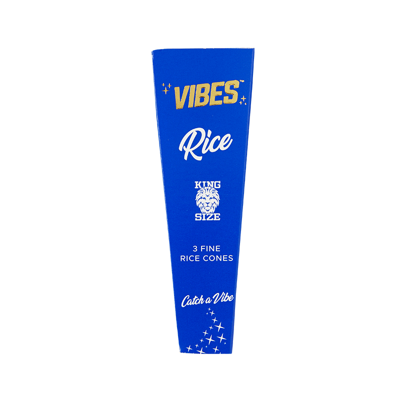 VIBES Cones King Size Single Pack Rice