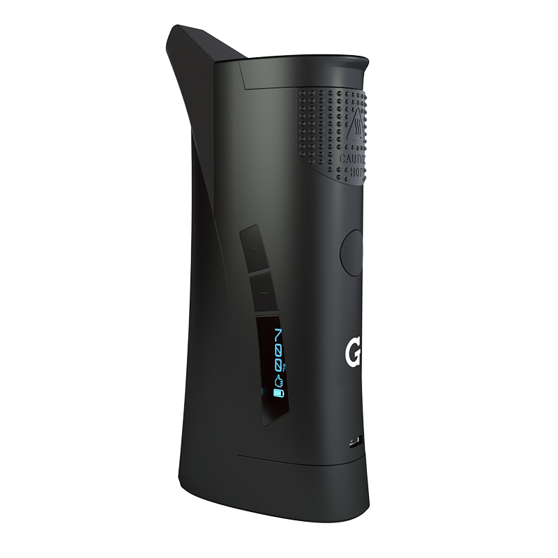 Grenco Science G Pen Roam Vaporizer for Concentrates Black Side View