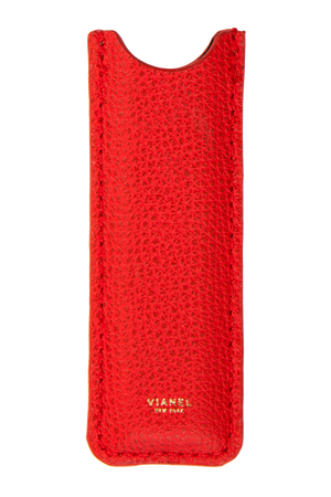 Vianel Calfskin Vape Case Red