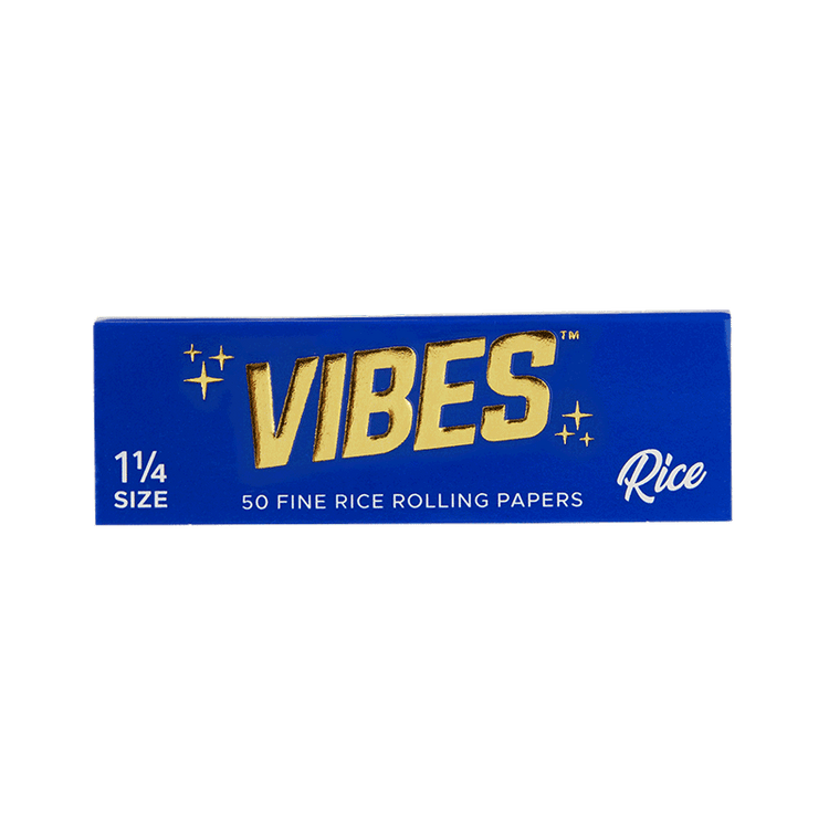 VIBES Rolling Papers 1 1/4 Size Single Pack Rice